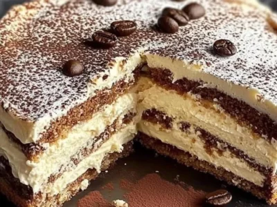 Torta al Caffè in 10 Minuti