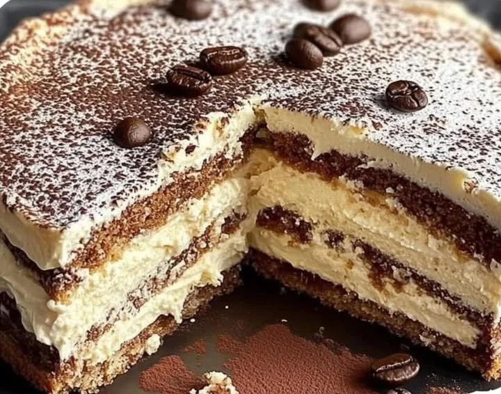 Torta al Caffè in 10 Minuti