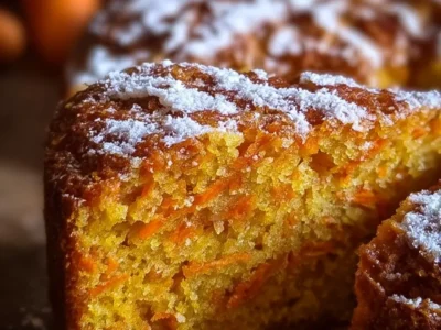 Torta di carote soffice e semplice