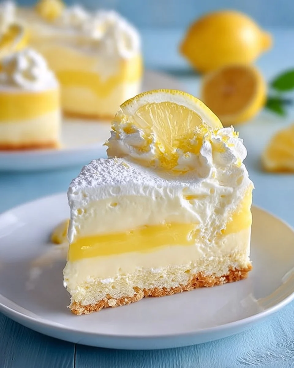 Torta fredda al limone