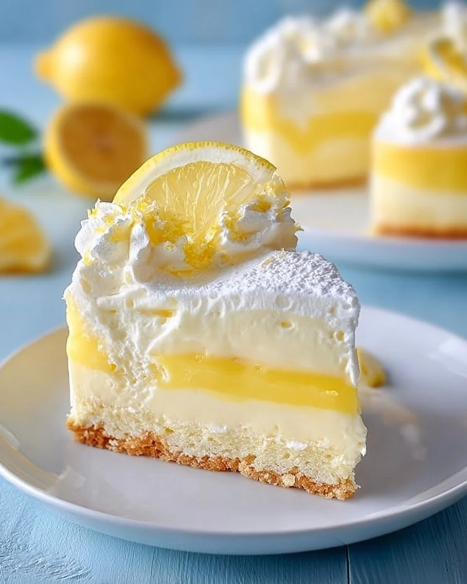 Torta fredda al limone