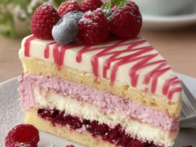 Torta Paradiso ai Lamponi