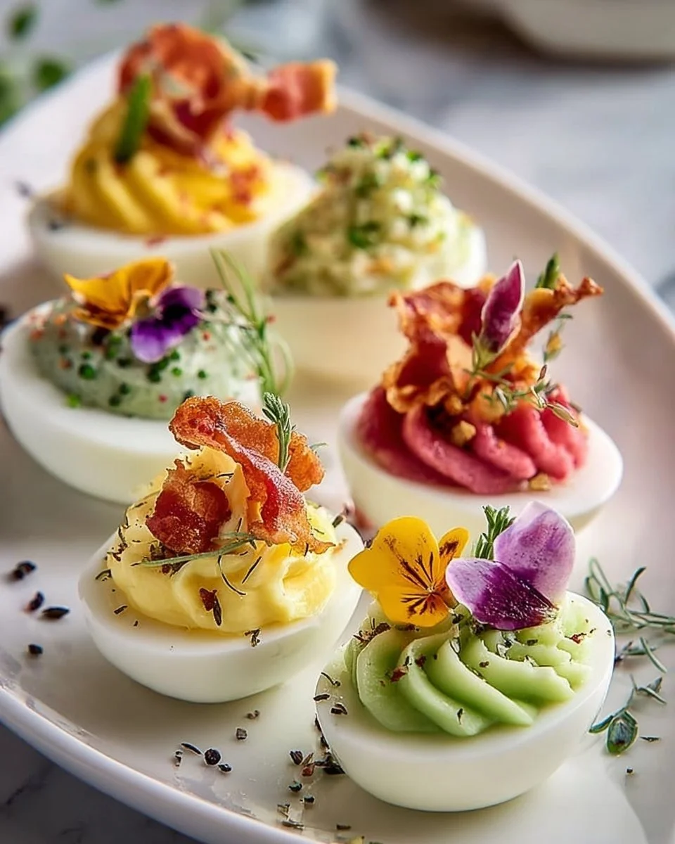 Antipasto Finger Food di Uova Ripiene - Facili e Veloci