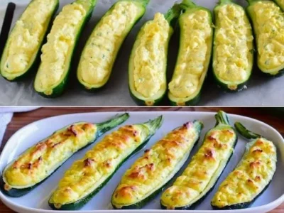 Zucchine al Forno Ripiene