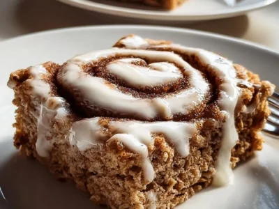 Alto contenuto proteico di rotolo di cannella alla avena