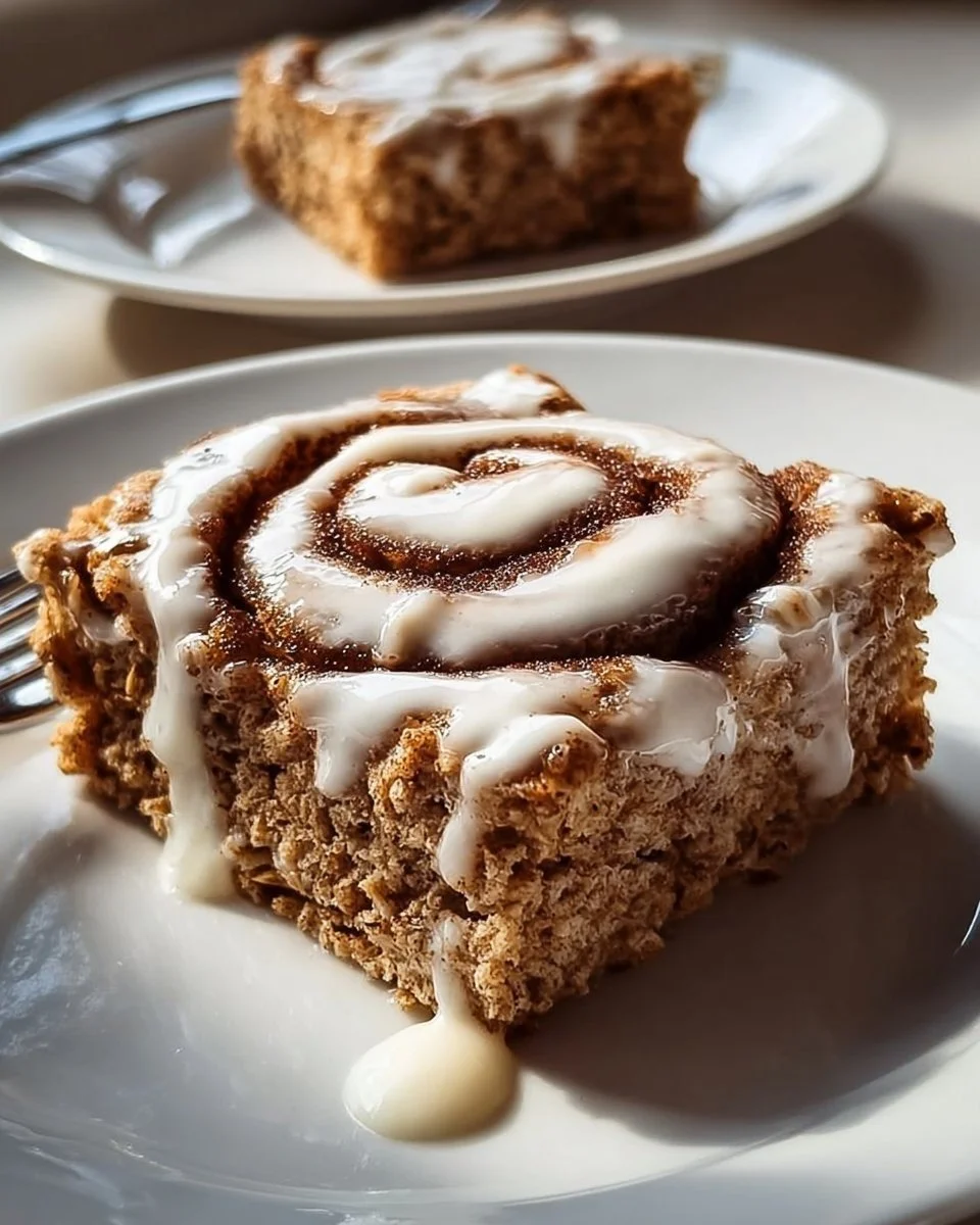 Alto contenuto proteico di rotolo di cannella alla avena