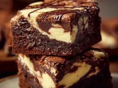 Brownies con formaggio fresco