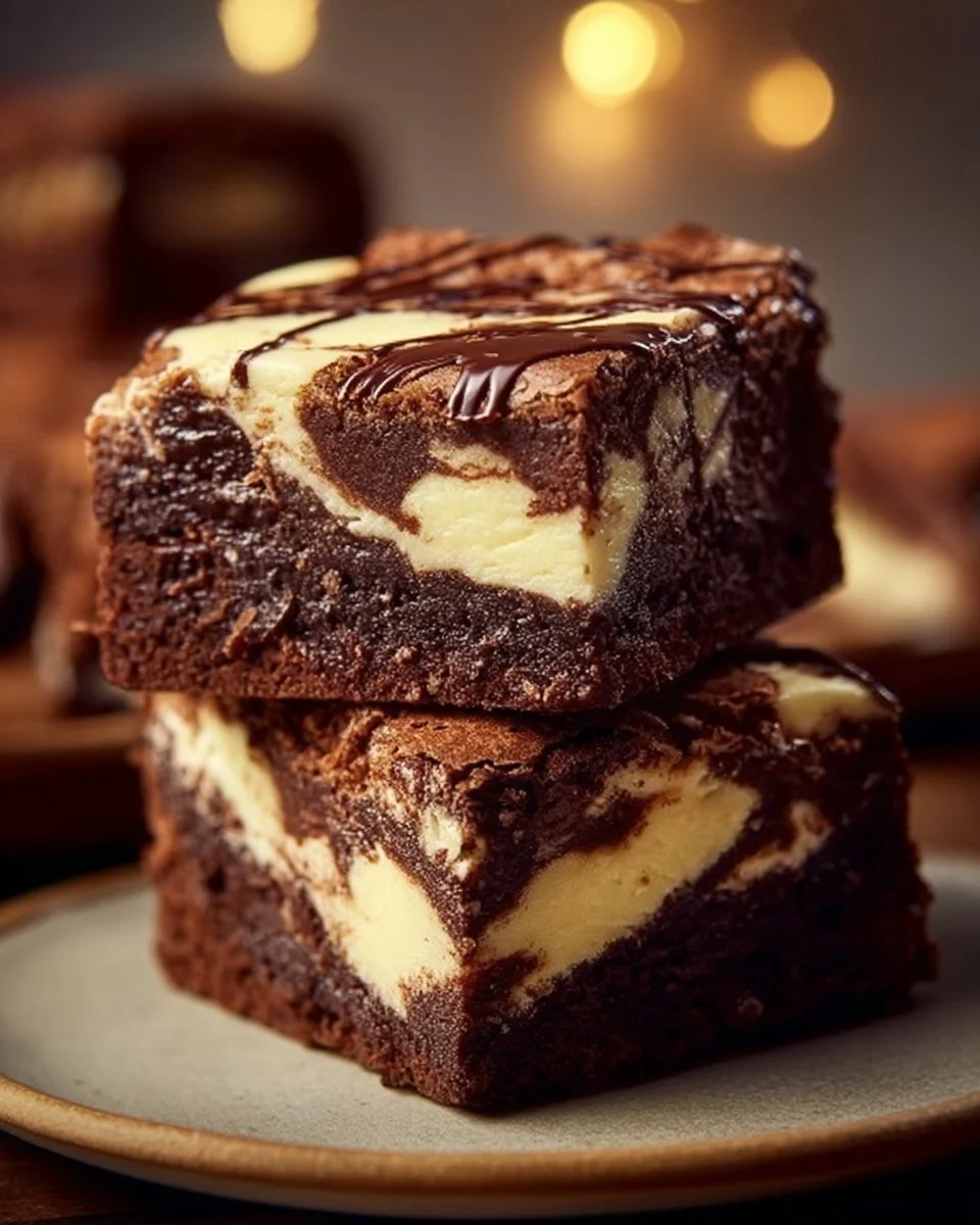 Brownies con formaggio fresco