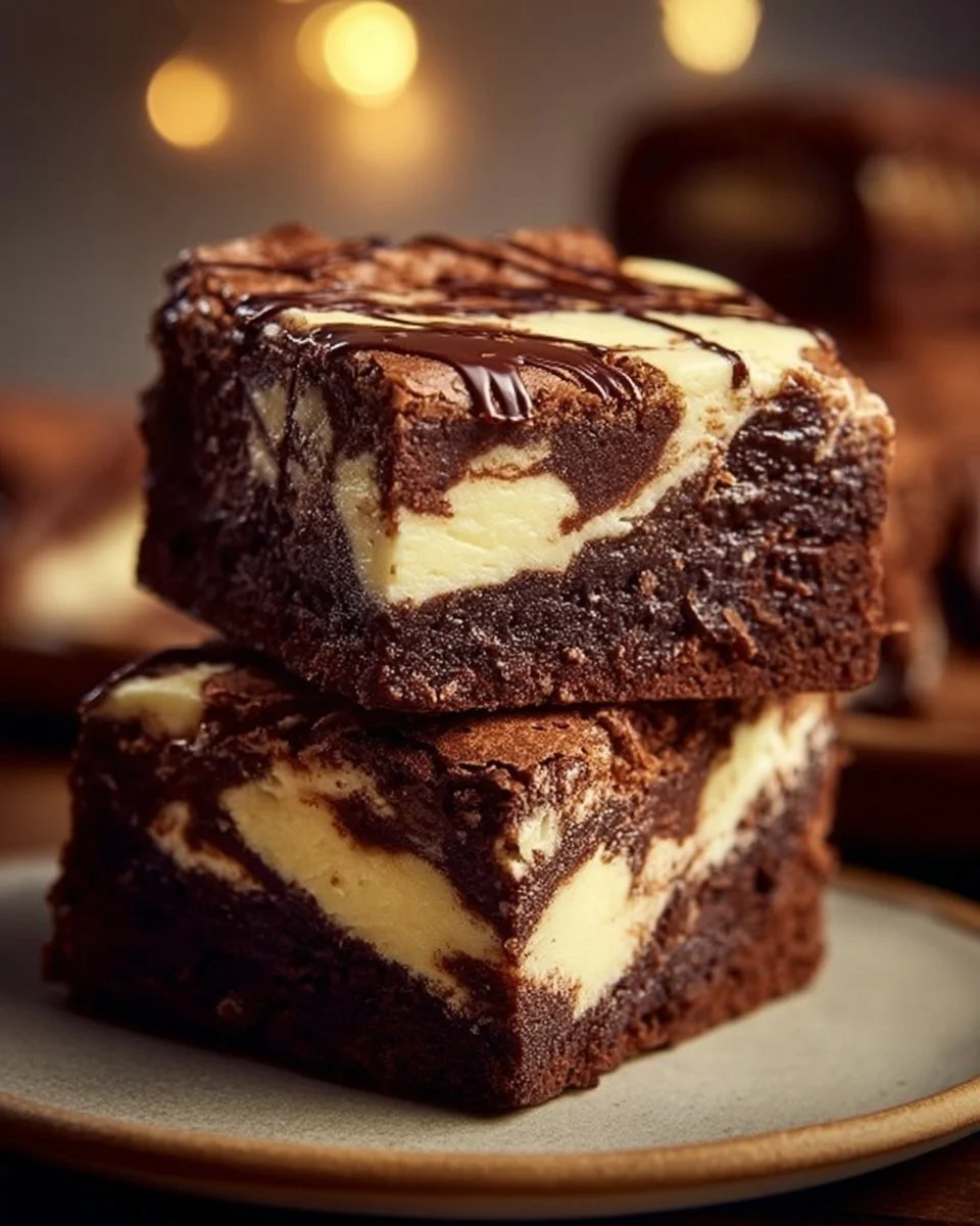 Brownies con formaggio fresco