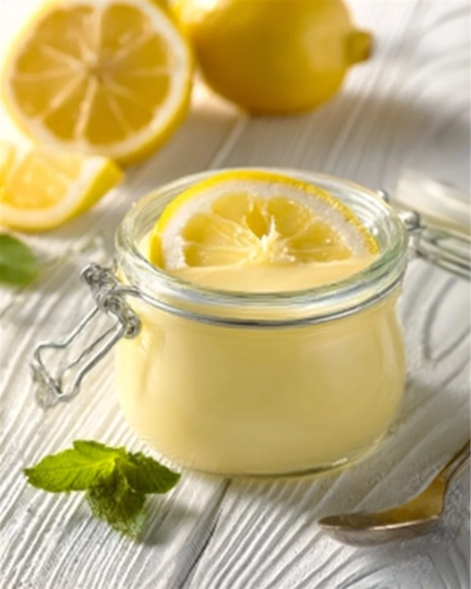 Budino al limone