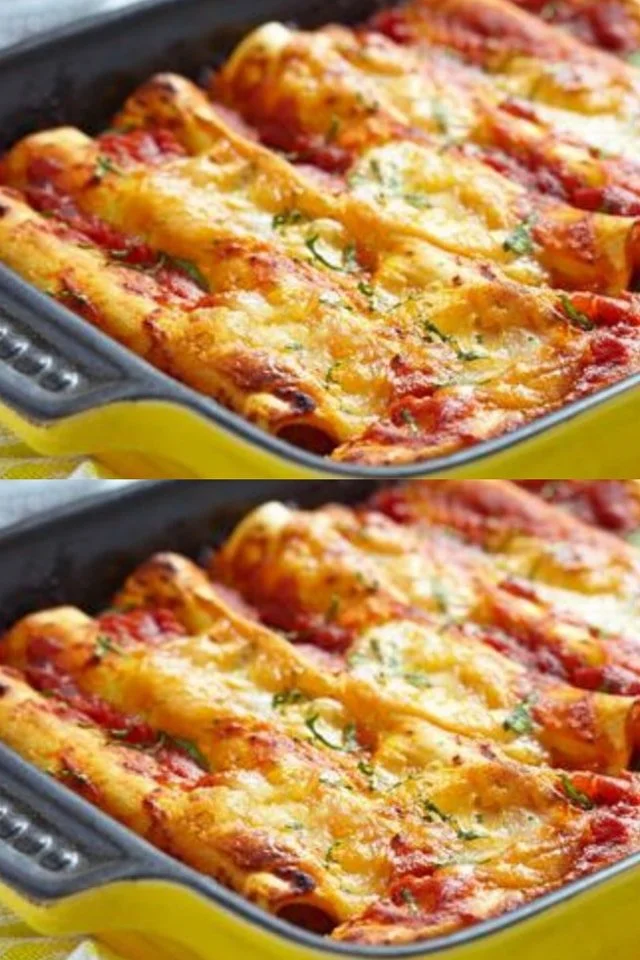 Cannelloni di melanzana alla parmigiana