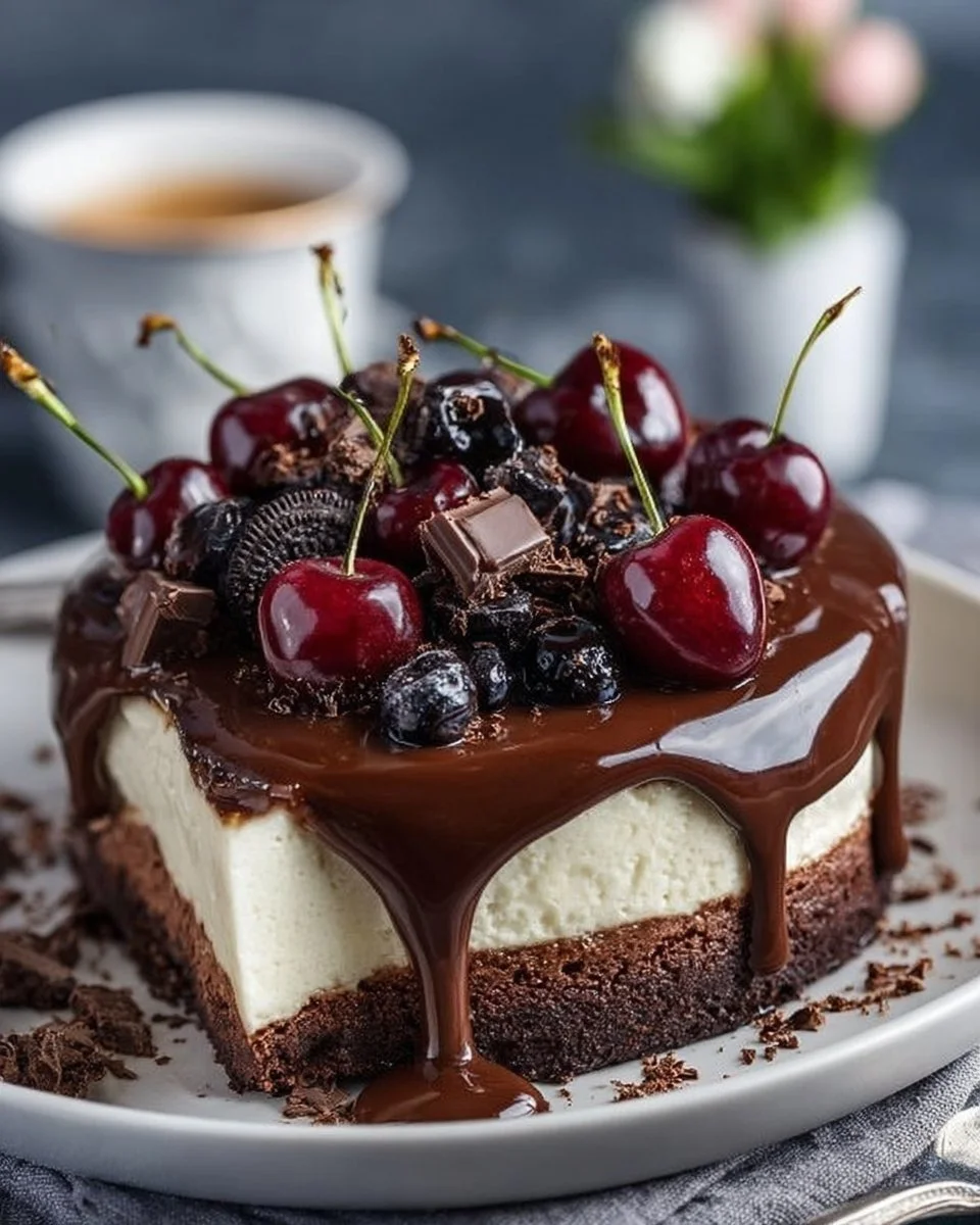 Cheesecake Foresta Nera: La Ricetta Cremosa e Chic che Conquista il Cuore