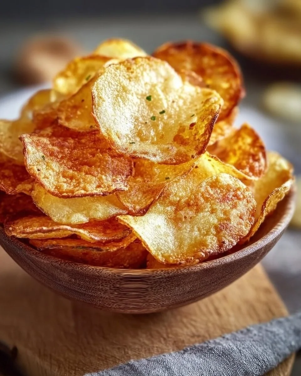 Chips di Patate nella Friggitrice ad Aria