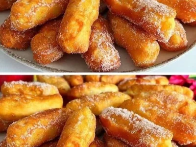 Churros senza cottura con mela
