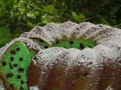 Ciambellone cocco-menta