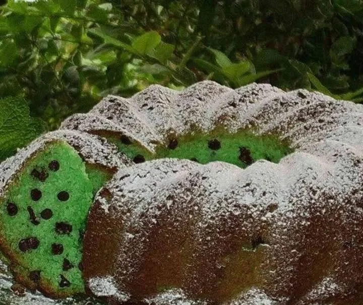 Ciambellone cocco-menta
