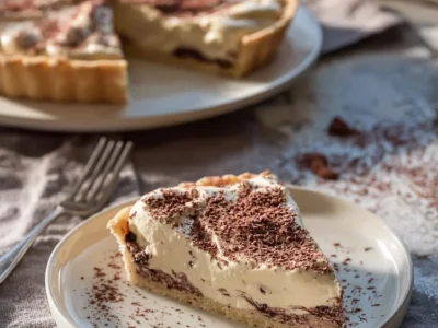 Crostata Favola con Crema Diplomatica e Crema al Cioccolato