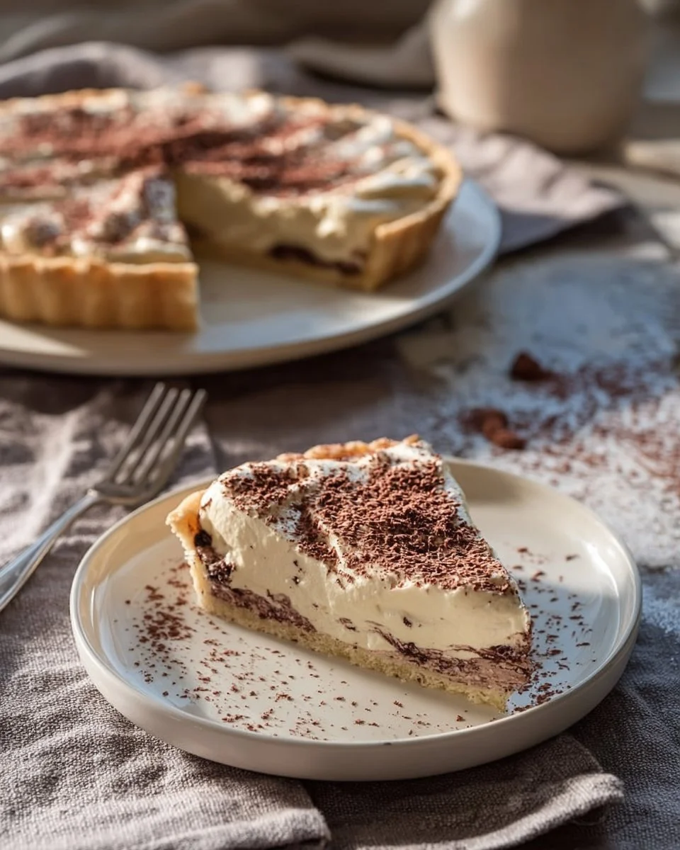 Crostata Favola con Crema Diplomatica e Crema al Cioccolato