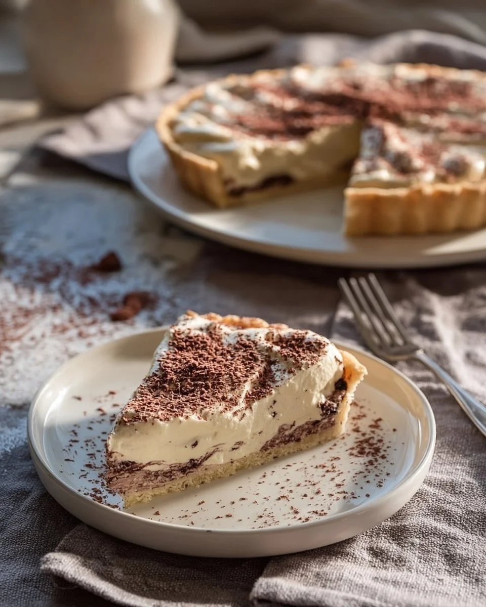 Crostata Favola con Crema Diplomatica e Crema al Cioccolato