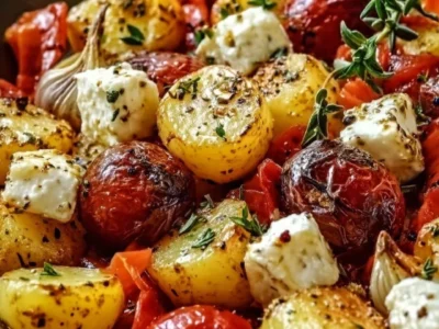 Feta Patate Verdure al Forno
