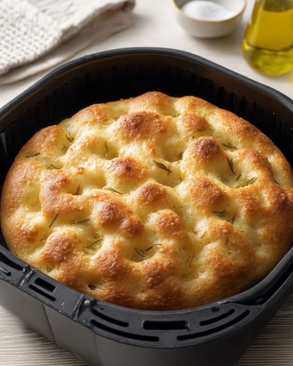 Focaccia Velocissima in Friggitrice ad Aria