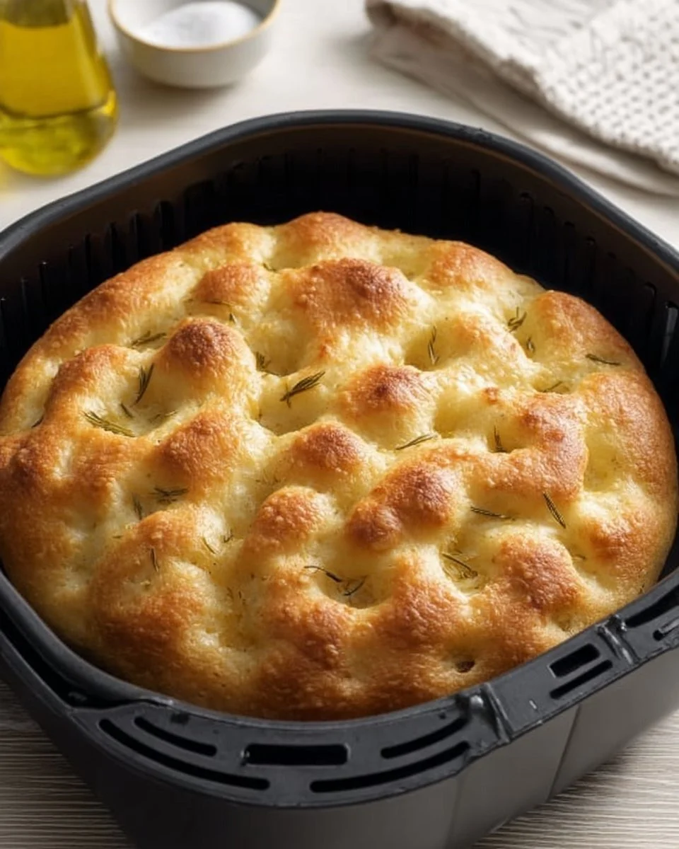 Focaccia Velocissima in Friggitrice ad Aria