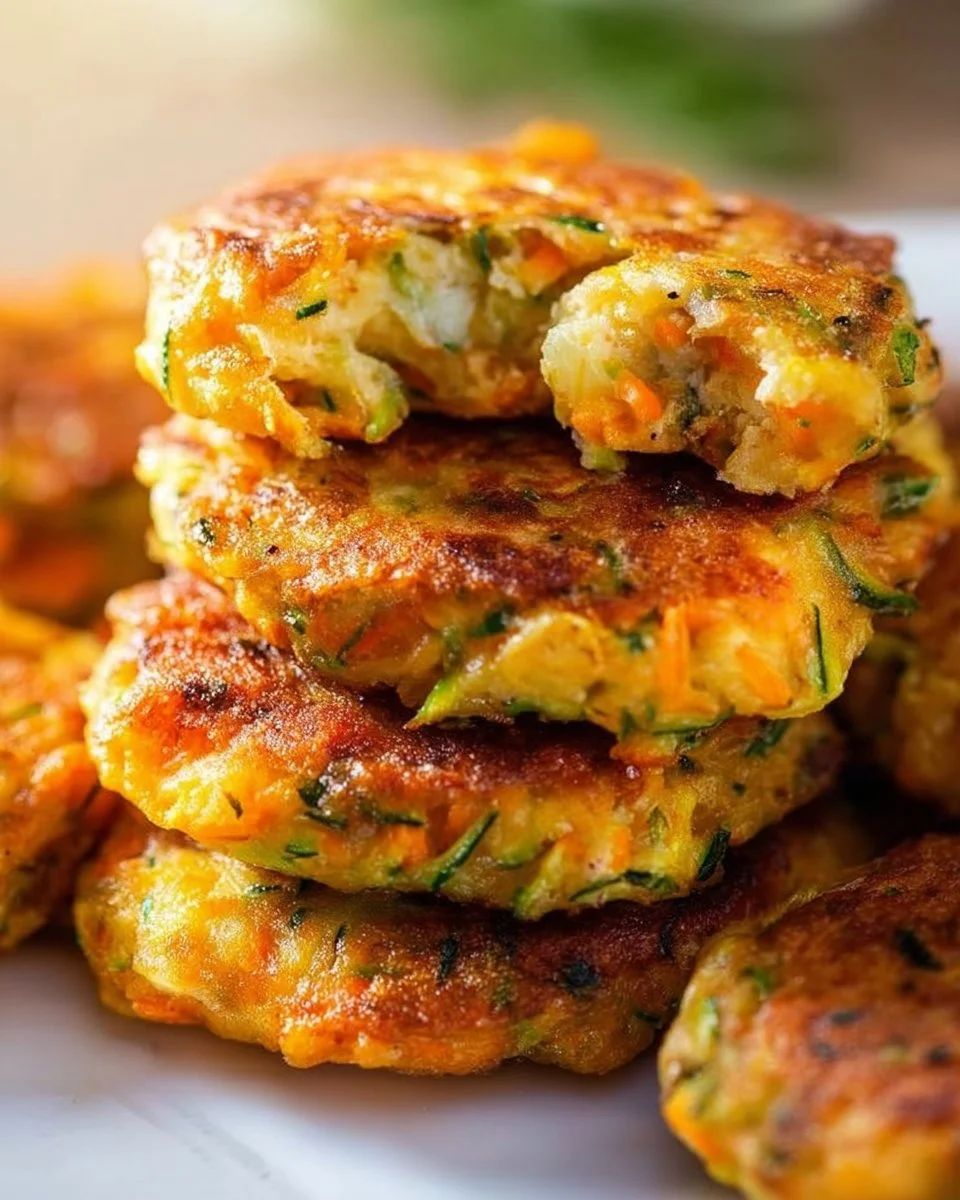 Frittelle di verdure croccanti