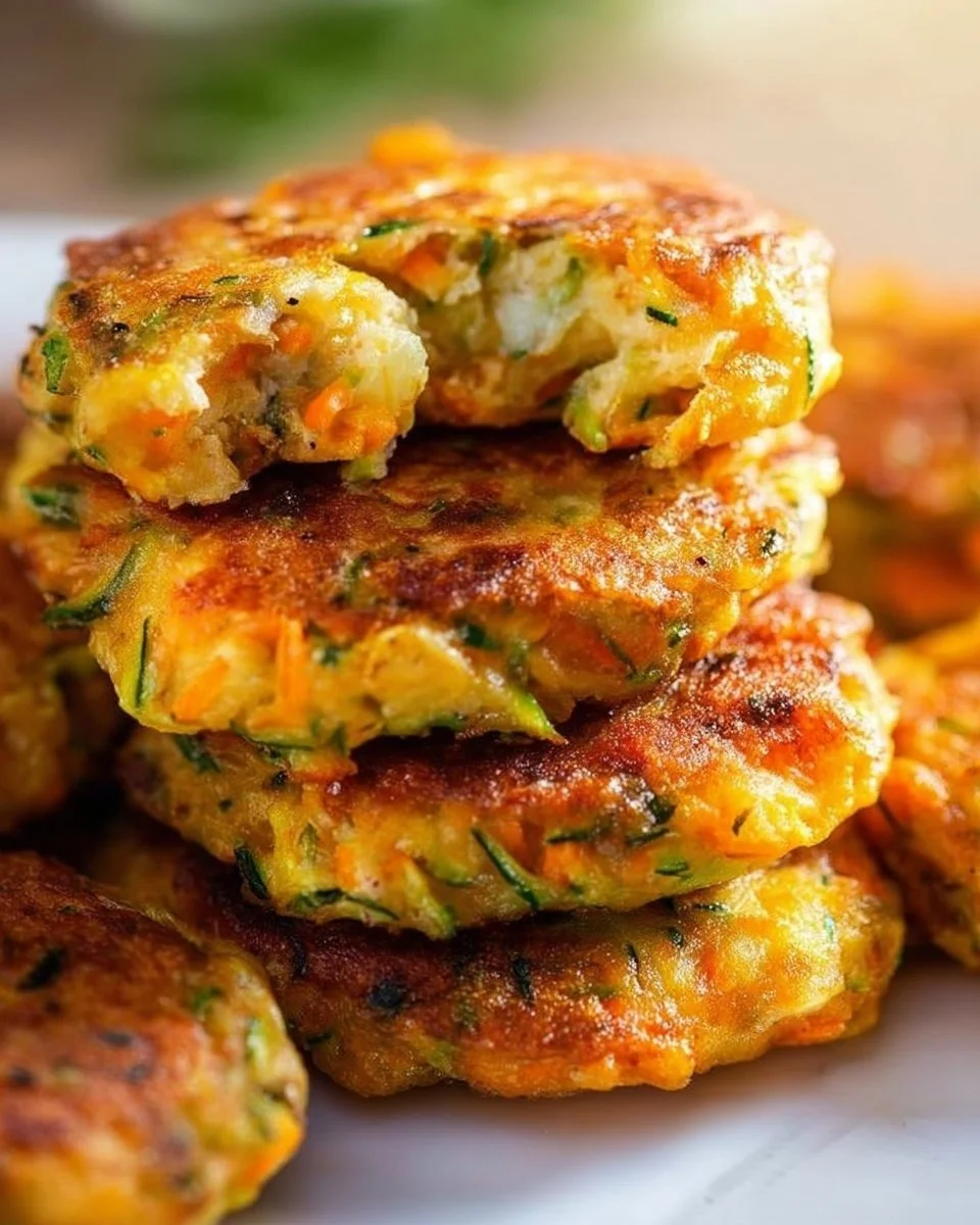 Frittelle di verdure croccanti