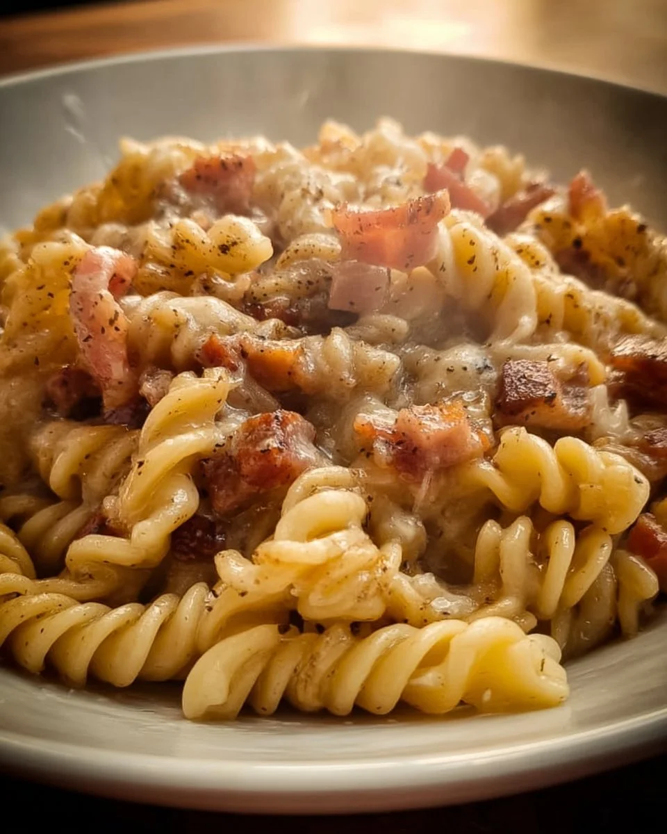 Fusilli alla gricia