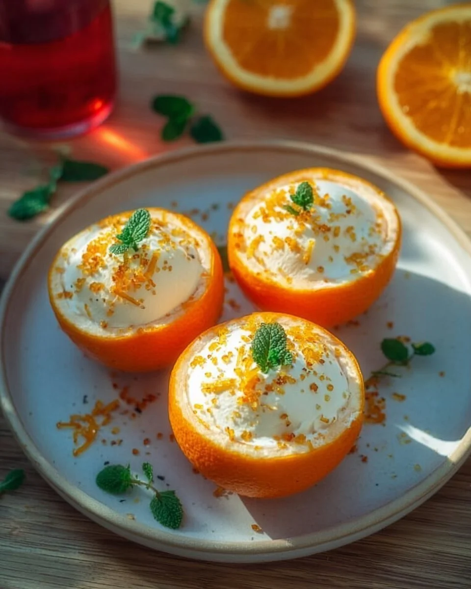 Gelato Crema di Aperol e Arance