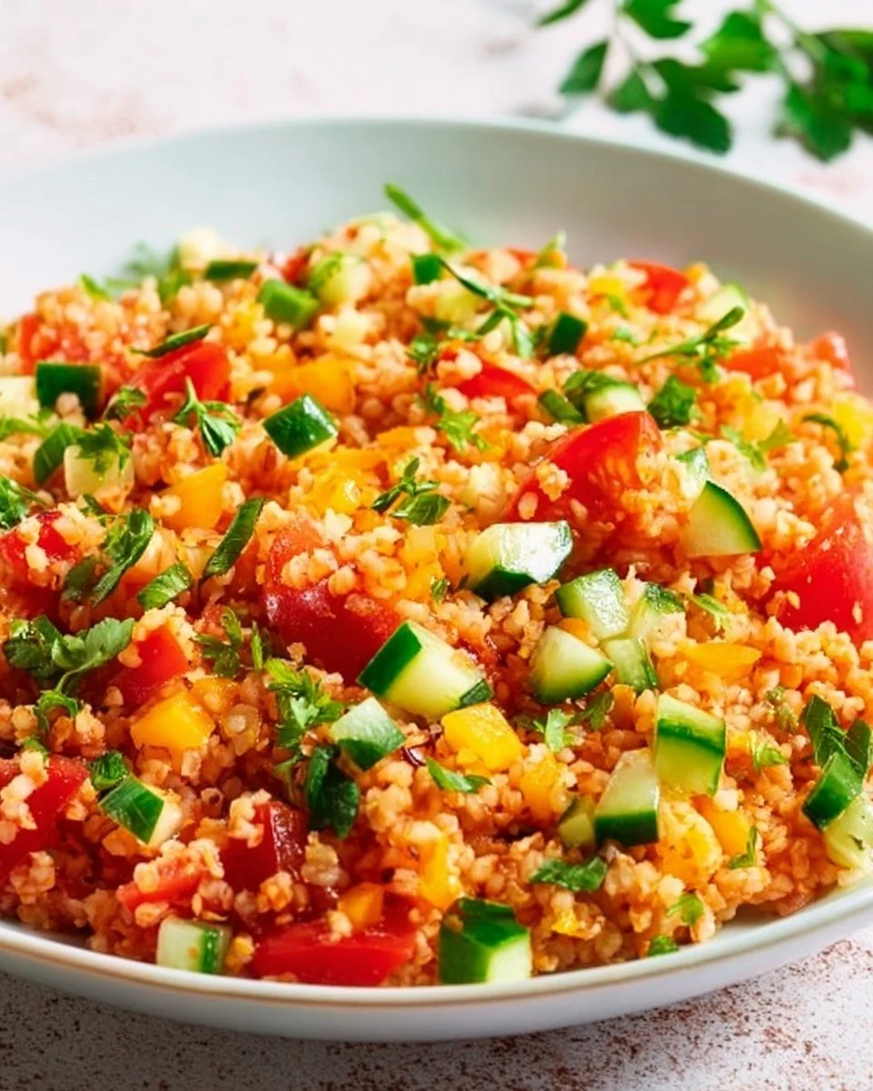 Insalata di bulgur