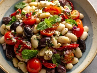 Insalata di Fagioli Bianchi alla Greca