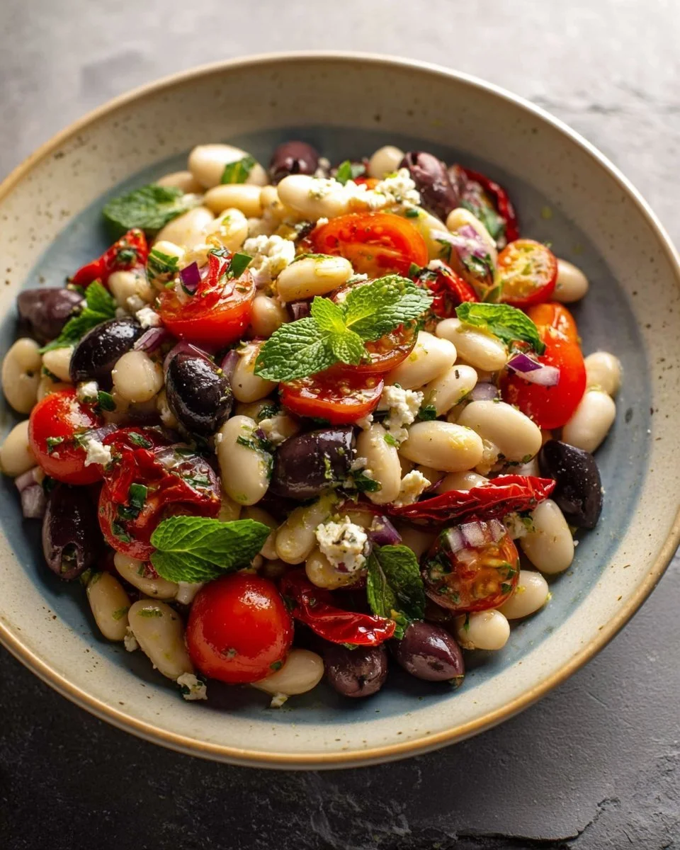 Insalata di Fagioli Bianchi alla Greca