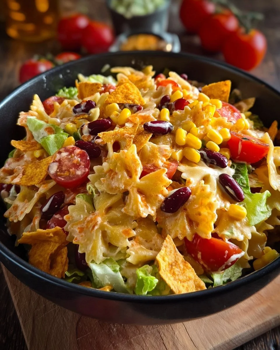 Insalata di noodle tacos