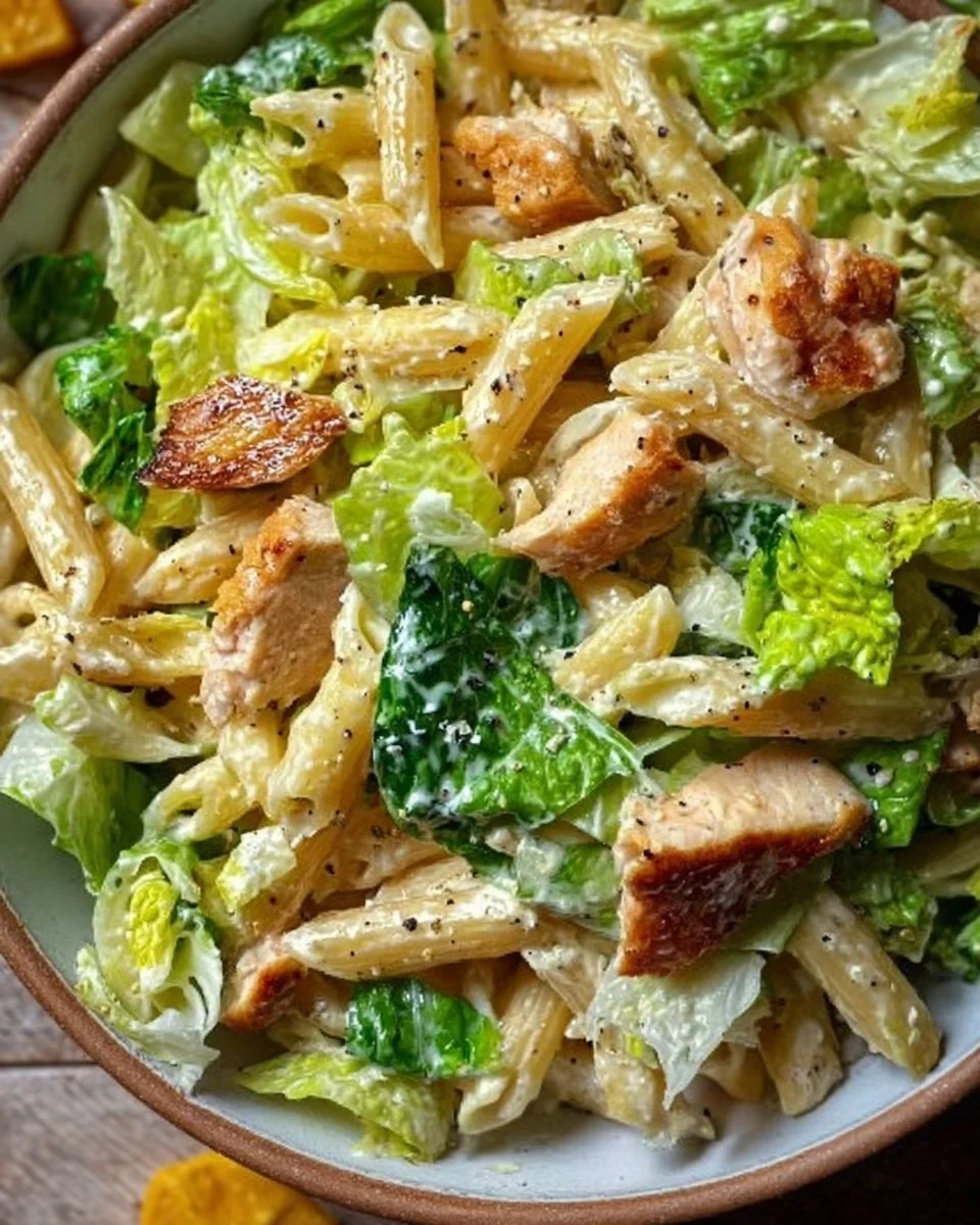 Insalata di pasta Caesar