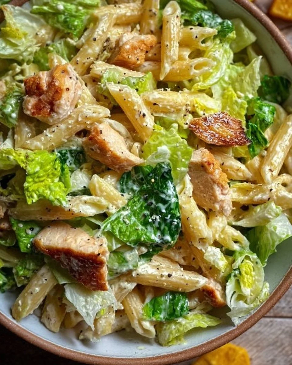 Insalata di pasta Caesar