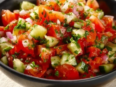 Insalata di Pomodori e Cetrioli