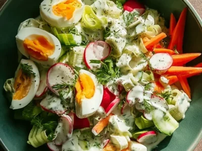 Insalata Vegetariana di Primavera