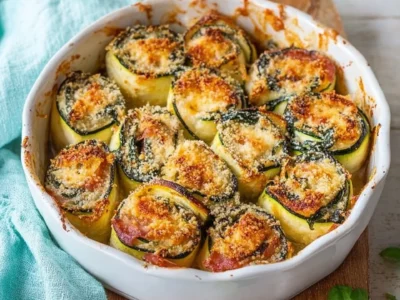 Involtini di zucchine al forno