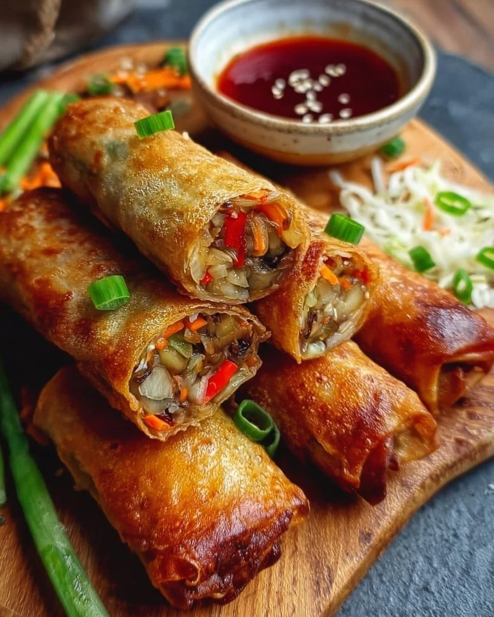 Involtini primavera nell'Airfryer