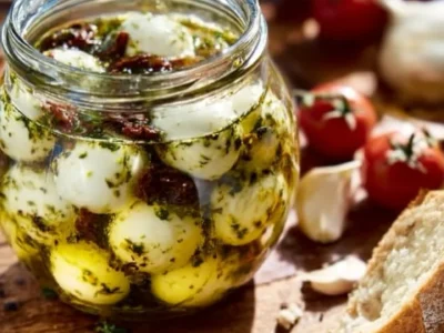 Mozzarella Marinata