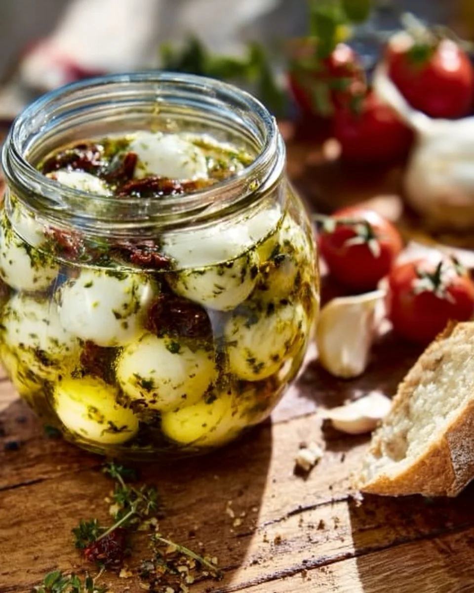 Mozzarella Marinata