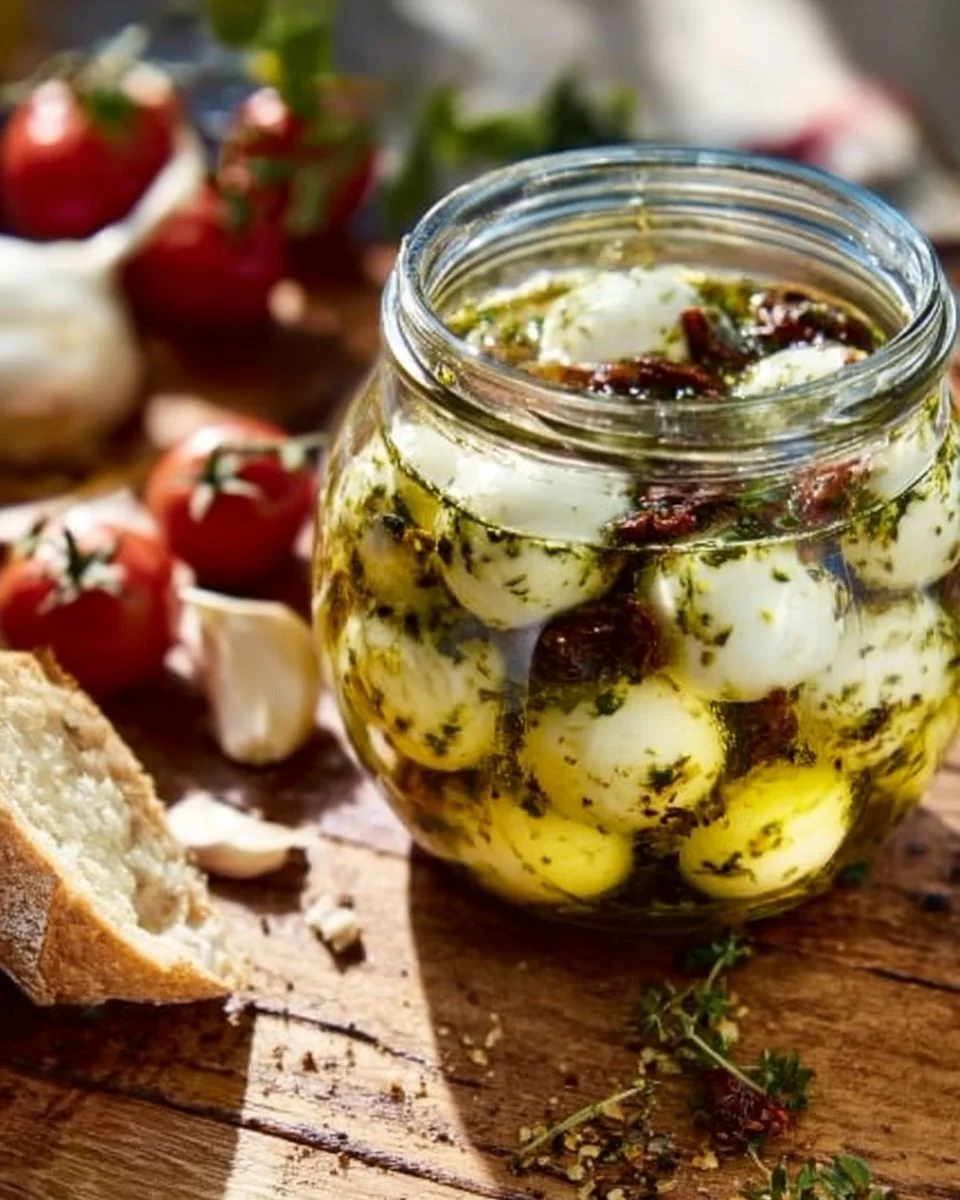 Mozzarella Marinata