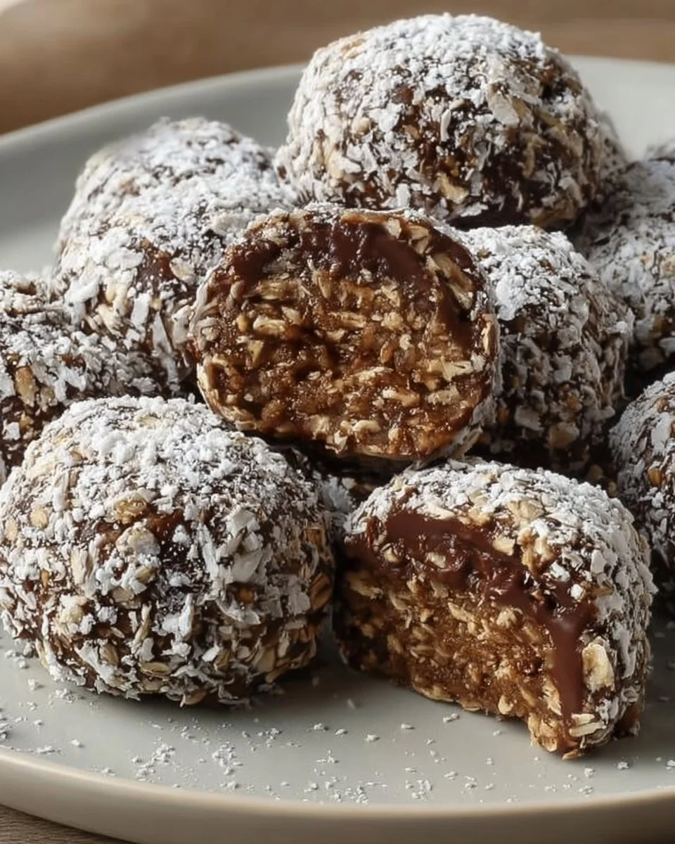 Palline di Avena e Banana