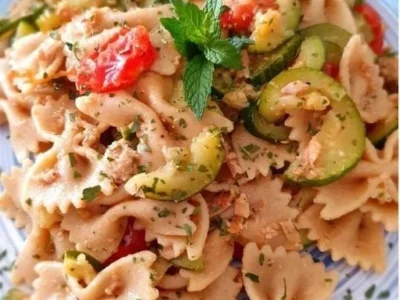 Pasta al tonno e zucchine