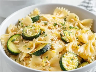 Pasta di Zucchine al Limone
