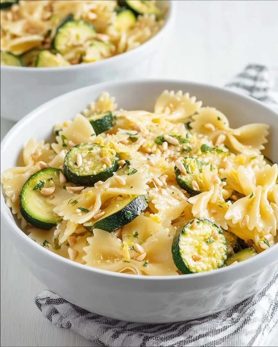 Pasta di Zucchine al Limone