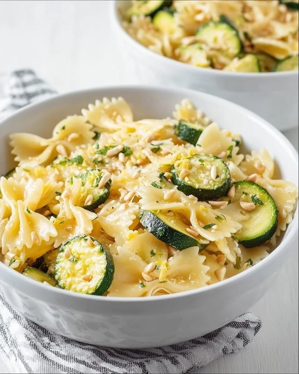 Pasta di Zucchine al Limone