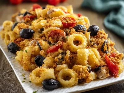 Piatto di pesce mediterraneo