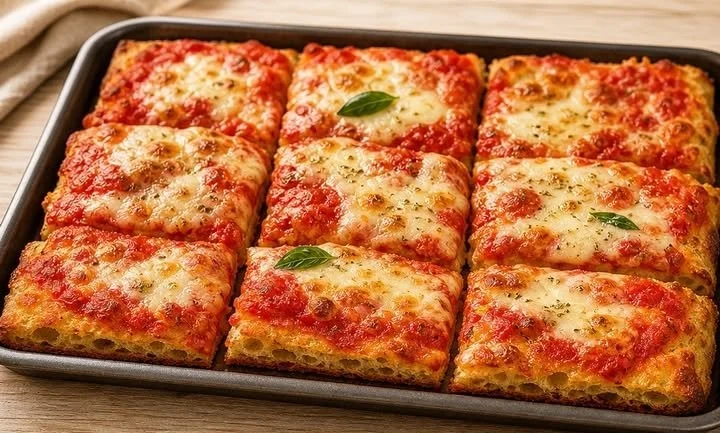 Pizza in Teglia